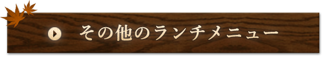 その他のランチメニュー